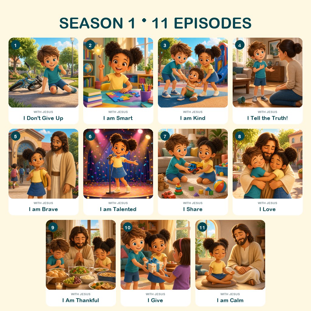 Season 1 - the 11 episodes and their values
